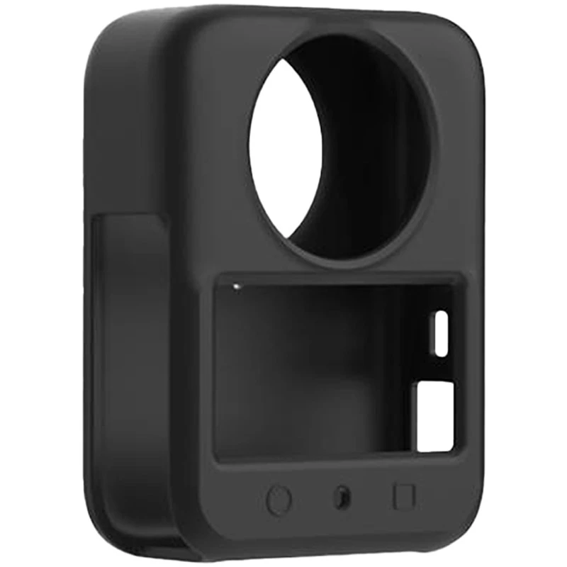 PULUZ PU783B Κάλυμμα Φακού Σιλικόνης για DJI Osmo 360, Μαύρο