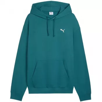 Puma ESS Elevated Relaxed φούτερ με κουκούλα Deep Dive Green ανδρικό μέγεθος M
