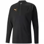 PUMA ανδρικό individualFINAL 1/4 Zip προπονητικό τοπ μαύρο L