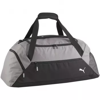 PUMA Team Goal τσάντα M ανοιχτό γκρι μελανζέ/Puma Black 48L duffel