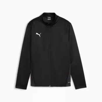 Puma TeamGoal Αθλητικό μπουφάν προπόνησης παιδικό μαύρο 152cm