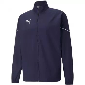 PUMA teamRISE Sideline ανδρικό μπουφάν Full-Zip - Peacoat/Puma White - μέγεθος M