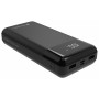 GoGEN PB300001B Powerbank, 30000 mAh, USB-C PD 20 W, LCD, Μαύρο