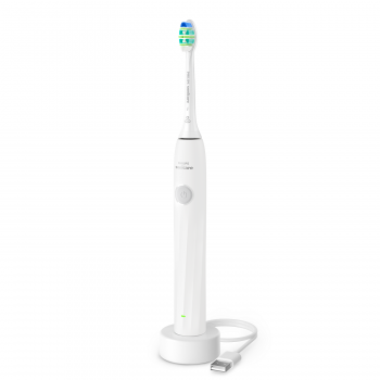Philips Sonicare 2100 HX4021/01 Ηλεκτρική οδοντόβουρτσα, λευκή, 2 εντάσεις