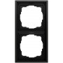 Gira F300 021284 Πλαίσιο κάλυψης, 2-πλό, System 70, μαύρο ματ