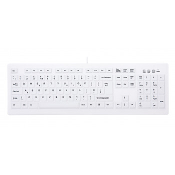 CHERRY Active Key AK-C8100F-UVS-W/UK USB πληκτρολόγιο, IP68, λευκό, UK