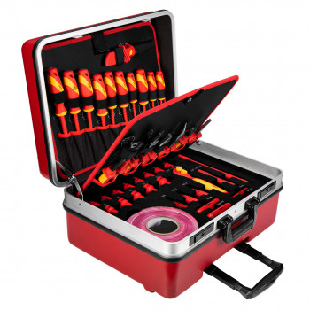 NEO Tools 01-312 Μονωμένο σετ εργαλείων για ηλεκτρικά και υβριδικά οχήματα, 51 τεμ.
