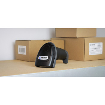 HDWR HD-LR66 Σαρωτής barcode 1D/2D, Bluetooth και 2,4 GHz, Σταθμός φόρτισης