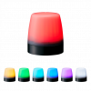 PATLITE NE-M1ANN-M Φωτεινή λυχνία LED με 7 χρώματα, 12–24 V DC, IP67