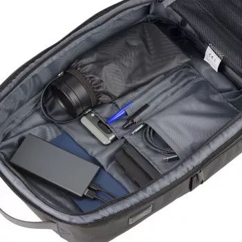 Σακίδιο πλάτης laptop QUALO Ultimate Line USB-C 15,6 μαύρο