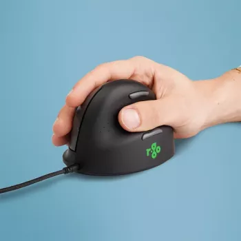 R-GO TOOLS HE Break Small εργονομικό ποντίκι, ενσύρματο, δεξιόχειρο, μαύρο