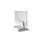 RAIN DESIGN mTower Κατακόρυφη βάση laptop - Ανοδιωμένο ασήμι αλουμίνιο, βάση επιφάνειας εργασίας εξοικονόμησης χώρου για MacBook και notebooks