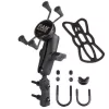 RAM MOUNTS βάση κινητού X-Grip για τιμόνι μοτοσυκλέτας με βάση U-μπρακέτο (RAM-B-174-UN7)
