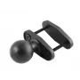 RAM Mounts RAM Άνοιγμα σιαγόνων 2,5 inch με σφαίρα μεγέθους D 2,25 inch (RAM-D-247U-25)
