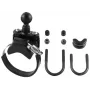 RAM MOUNTS RAM-B-231Z-2U Βάση με σφιγκτήρα U & ιμάντα UTV - Μαύρο