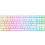 Rampage Ghost TKL Μηχανικό Πληκτρολόγιο Huano Red Switch Λευκό