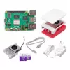 Raspberry Pi 5 4GB Full Kit λευκό/κόκκινο