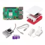 Raspberry Pi 5 4GB Full Kit λευκό/κόκκινο