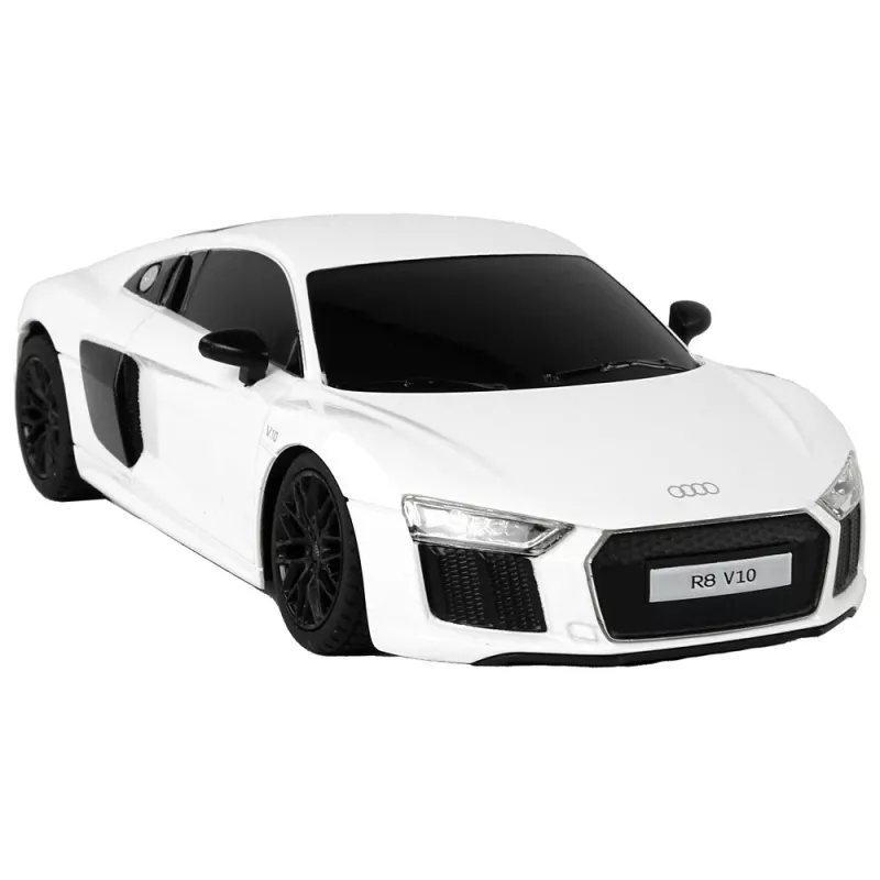 RASTAR 1:24 RC Audi R8 Pilot λευκό τηλεχειριζόμενο αυτοκίνητο