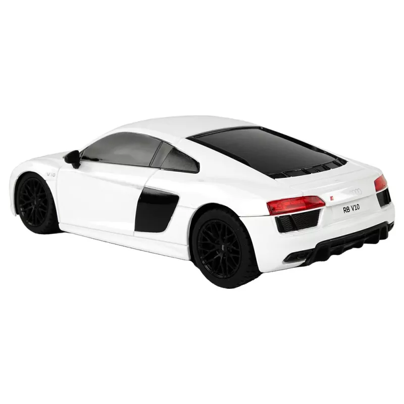 RASTAR 1:24 RC Audi R8 Pilot λευκό τηλεχειριζόμενο αυτοκίνητο