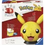 Ravensburger 3D Puzzleball Pokémon Pikachu με αυτιά - 54 τεμ.