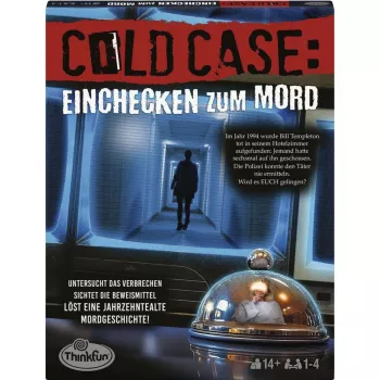RAVENSBURGER Cold Case: Einchecken zum Mord συνεργατικό παιχνίδι ντετέκτιβ