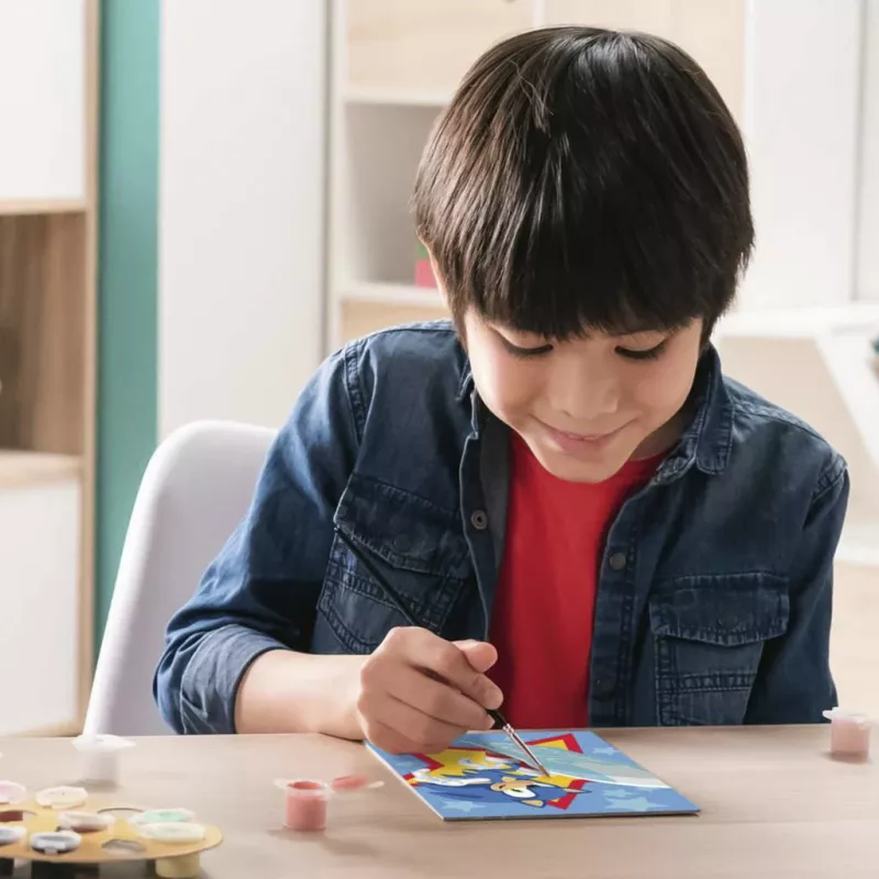 Ravensburger CreArt - Rasender Sonic Ζωγραφική με Αριθμούς Σετ
