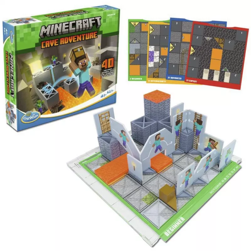 Ravensburger Minecraft Cave Adventure επέκταση επιτραπέζιου παιχνιδιού