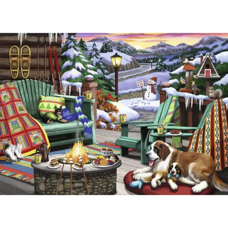 Ravensburger Παζλ Cozy Evening (1000 τεμ.)