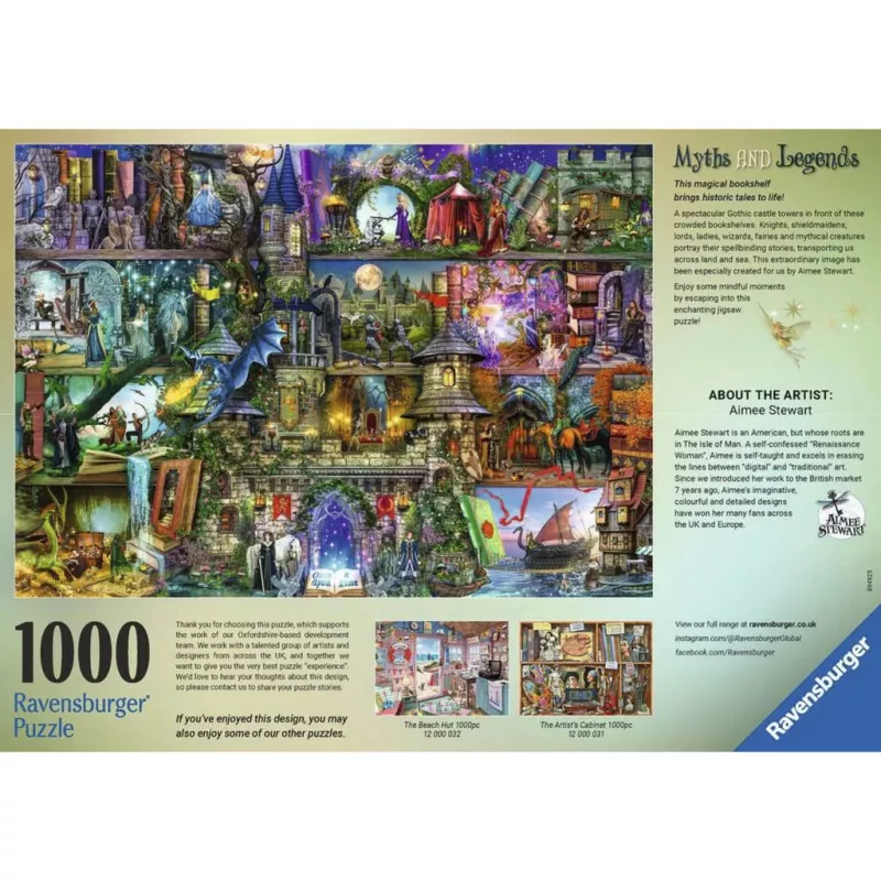 RAVENSBURGER Παζλ Μύθοι και Θρύλοι (1000 τεμ.)