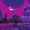 Ravensburger Παζλ Neon Collection Los Angeles (500 τεμ.)