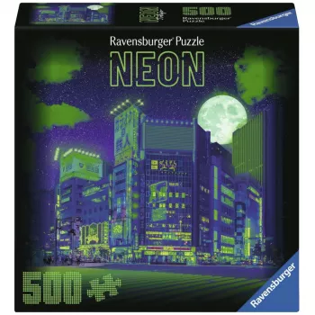 Ravensburger Παζλ Neon Collection Τόκιο (500 τεμάχια)