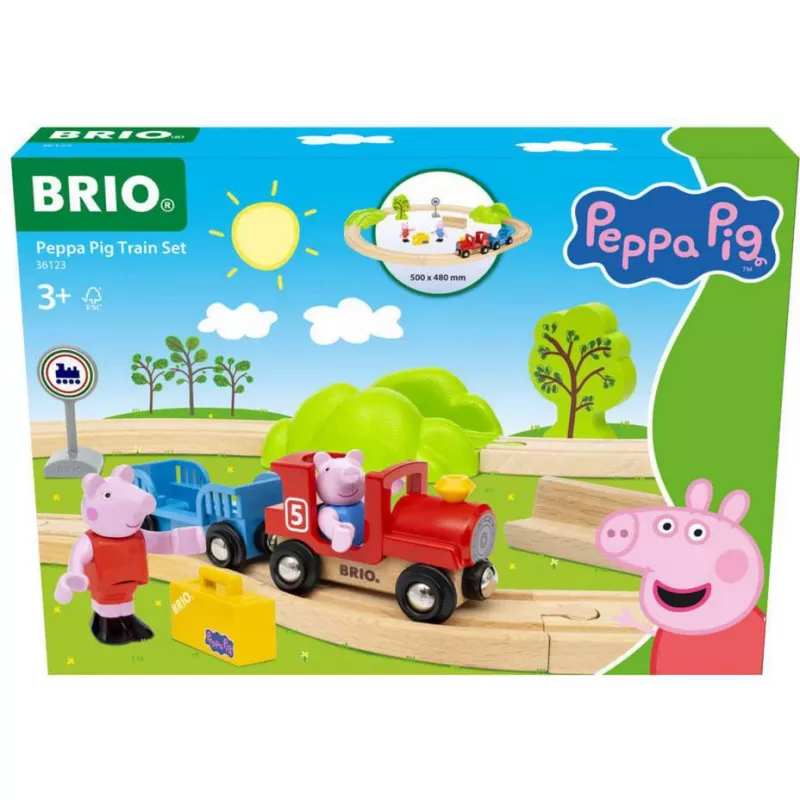 RAVENSBURGER tiptoi World - Peppa Pig Σετ Τρένου