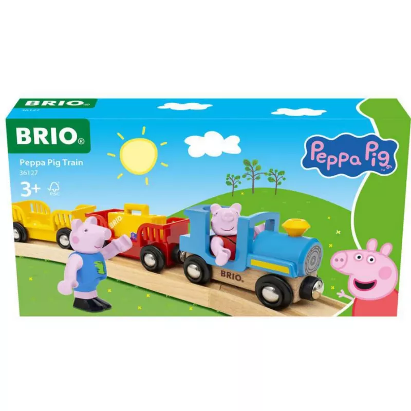 RAVENSBURGER World - Peppa Pig Σετ Τρένου