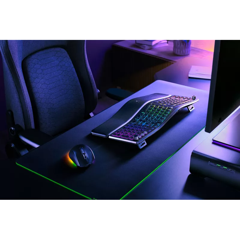Razer Pro Type Ergo Ασύρματο Πληκτρολόγιο US Layout Bluetooth Scissor-Switch Membrane