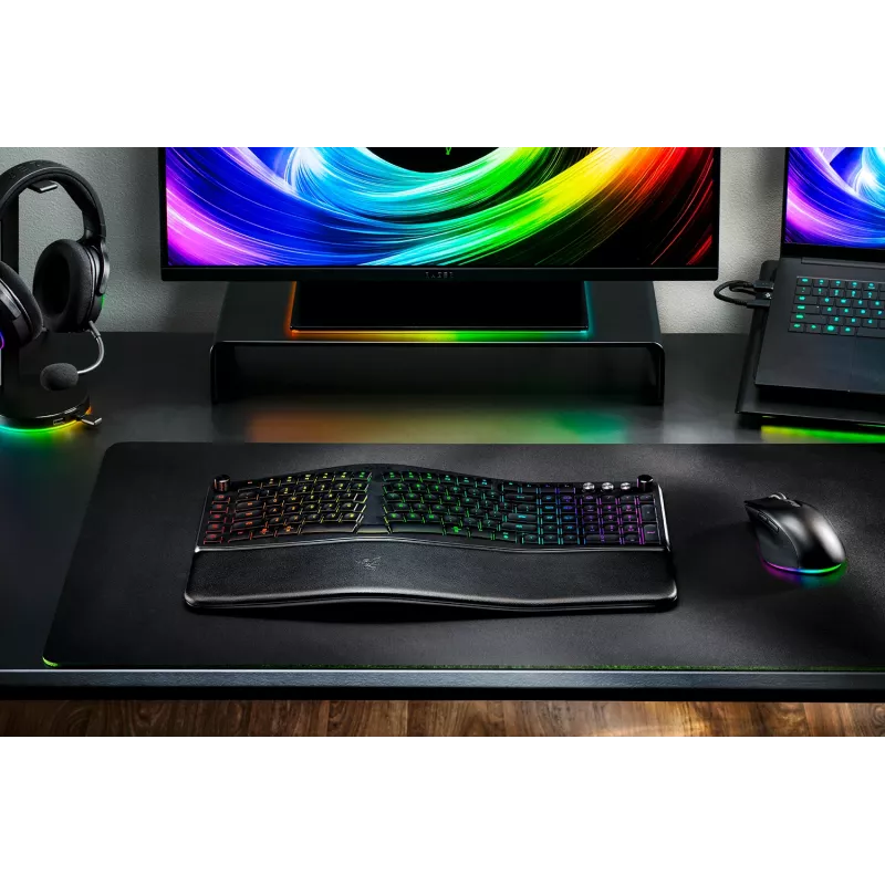 Razer Pro Type Ergo Ασύρματο Πληκτρολόγιο US Layout Bluetooth Scissor-Switch Membrane