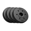 REBEL ACTIVE Σετ βαρών Bitumen 4x5kg, τρύπα 51mm - για ολυμπιακές μπάρες