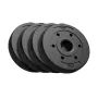 REBEL ACTIVE Σετ βαρών Bitumen 4x5kg, τρύπα 51mm - για ολυμπιακές μπάρες