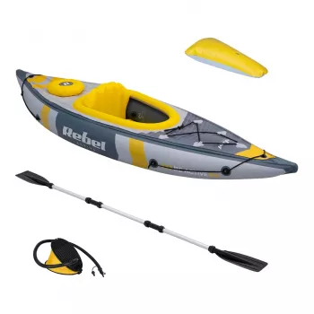 REBEL ACTIVE Φουσκωτό Καγιάκ 282x90x43 cm, Σετ