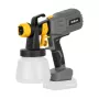 REBEL RB-1061.1 πιστόλι βαφής μπαταρίας 20V, δοχείο 800 ml, 3 σχέδια ψεκασμού, χωρίς μπαταρία