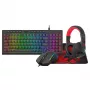 Redragon 4-in-1 Gaming-Σετ: RGB πληκτρολόγιο, ποντίκι, mousepad & headset