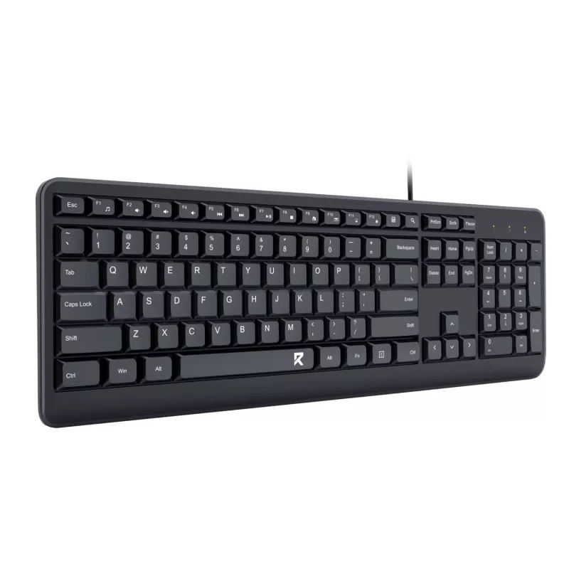 Redragon BK-7092 Full-Size Ενσύρματο Πληκτρολόγιο Γραφείου USB