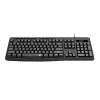 Redragon BK-7366 Full-size Εργονομικό Ενσύρματο Μεμβρανικό Πληκτρολόγιο Γραφείου - Μαύρο