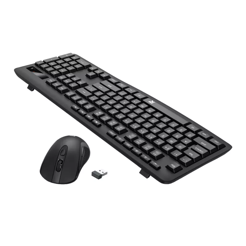 Redragon BS-7367-A ασύρματο σετ πληκτρολογίου και ποντικιού, μαύρο
