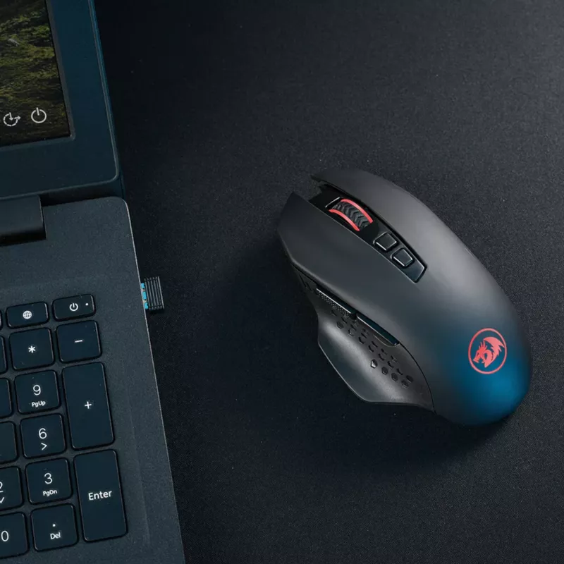 Redragon GAINER M656 Ασύρματο ποντίκι gaming 4000DPI - μαύρο