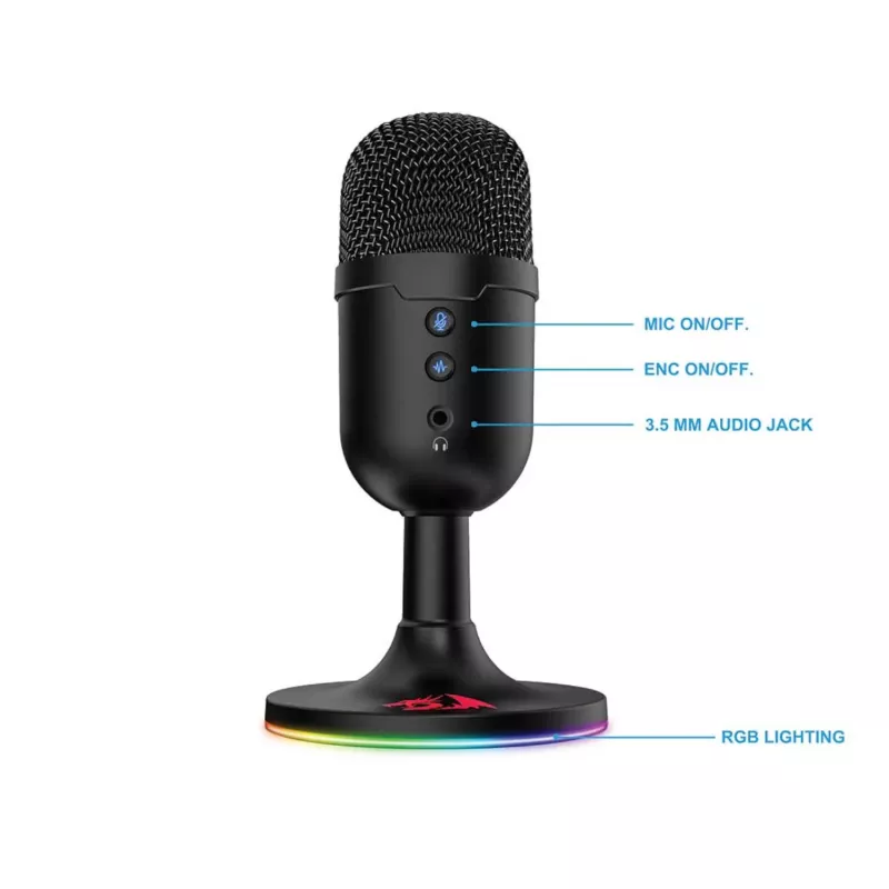 Redragon GM303 PULSAR Μικρόφωνο gaming-streaming - Μαύρο