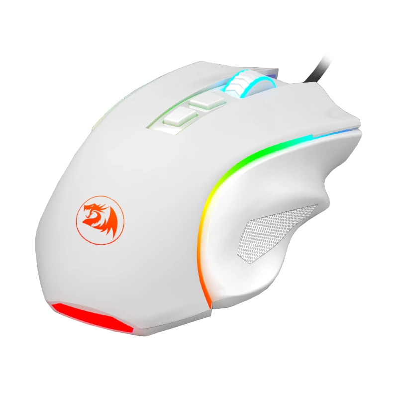 REDRAGON GRIFFIN 7200DPI Ποντίκι Gaming - Λευκό
