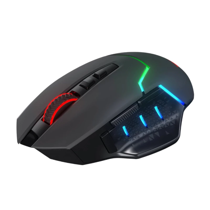 REDRAGON Mirage Pro 8000DPI RGB Ασύρματο Gaming Ποντίκι - Μαύρο