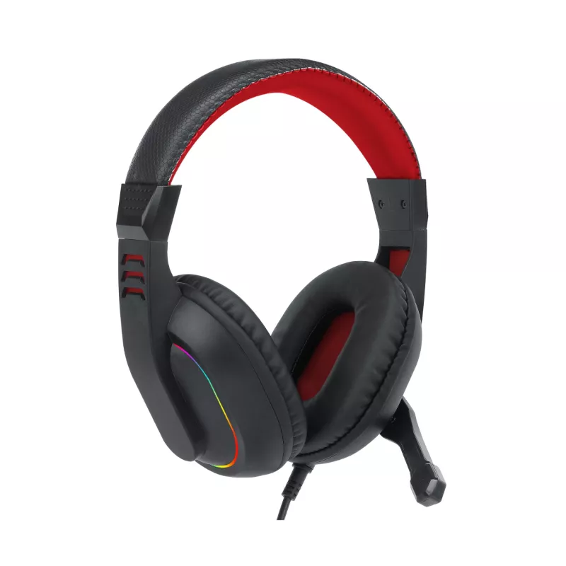 Redragon Over-Ear ARES Aux RGB Gaming Ακουστικά - Μαύρο
