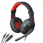 Redragon Over-Ear ARES Aux RGB Gaming Ακουστικά - Μαύρο